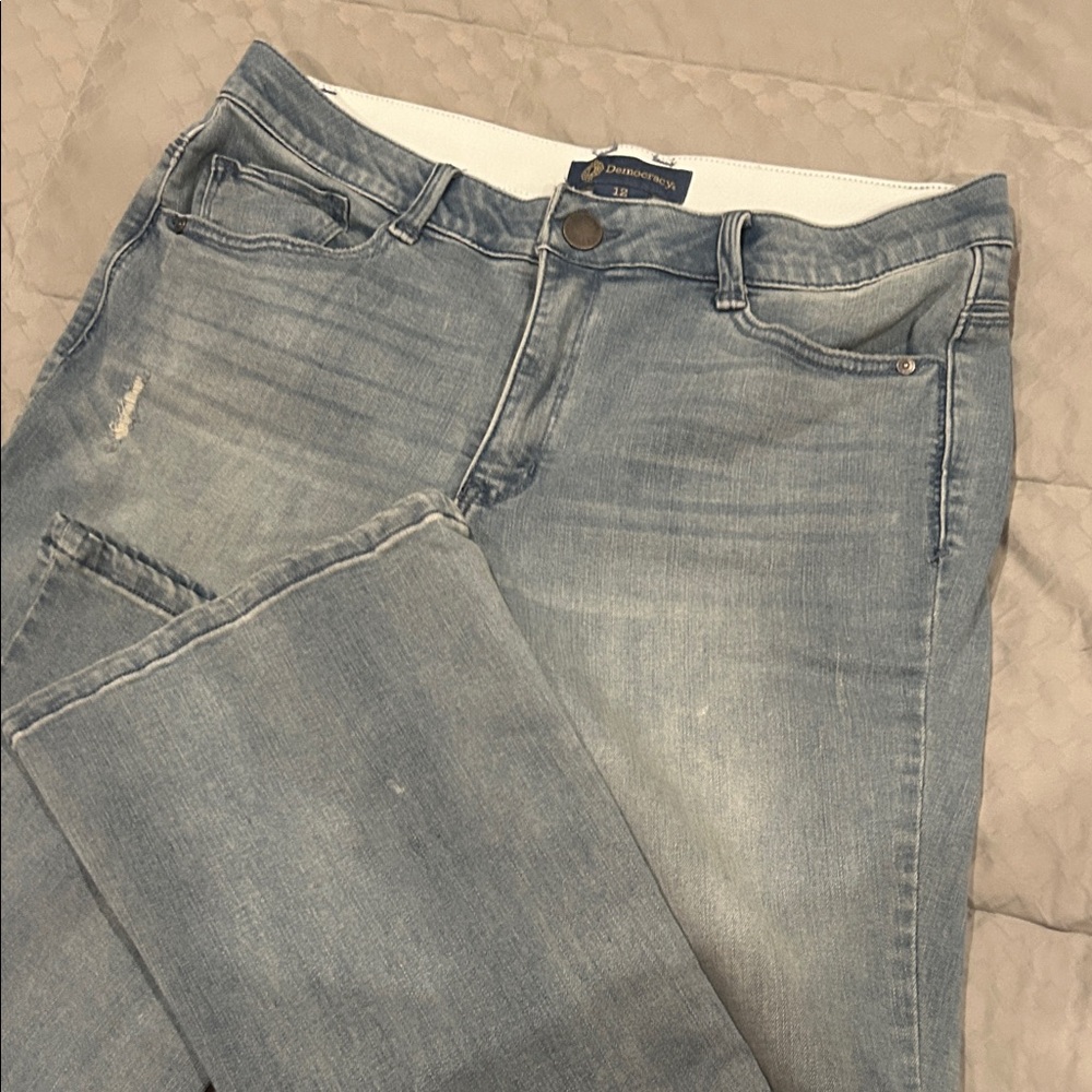 Democracy Women's Light Blue Boot Cut Jeans